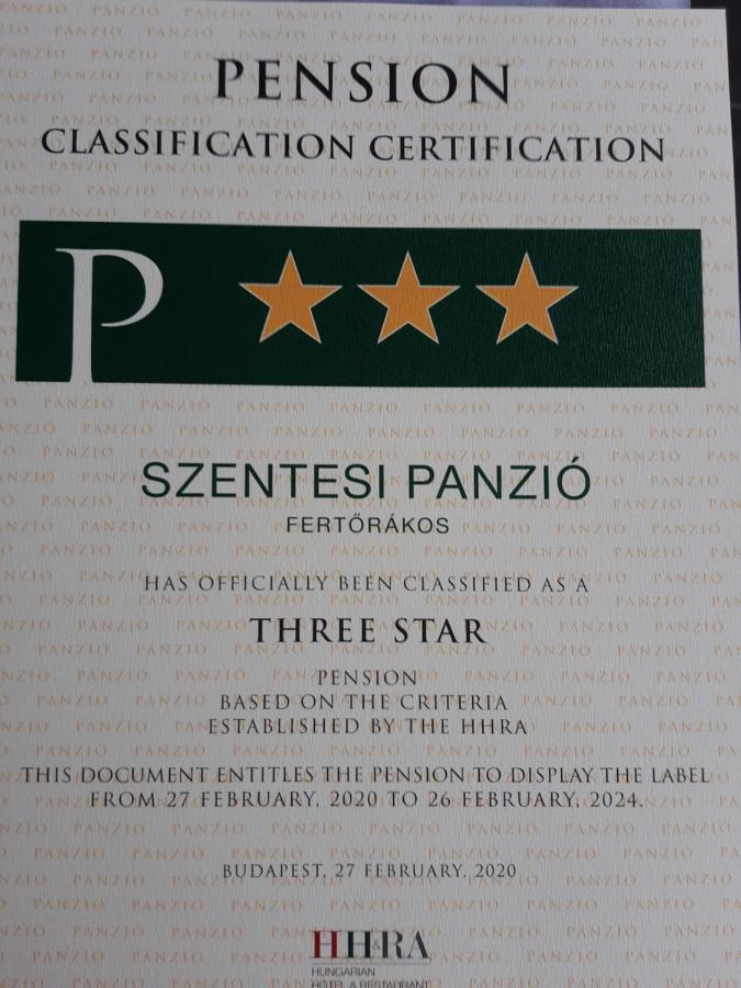 Szentesi Panzio Bed & Breakfast Fertőrákos Eksteriør bilde